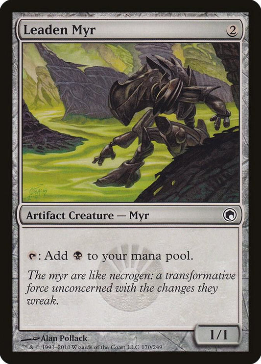 Leaden Myr #170 Scars of Mirrodin