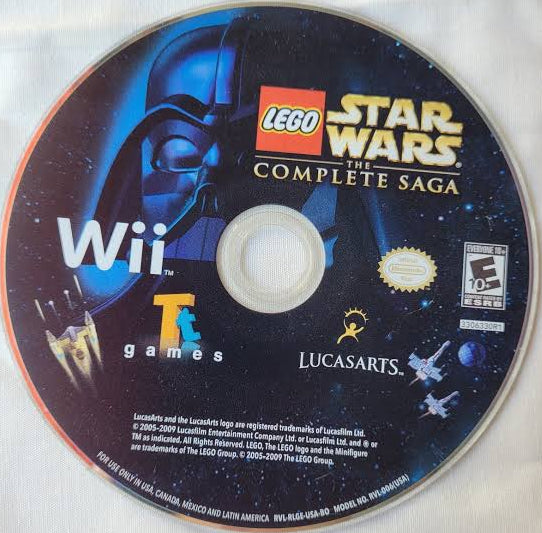 Wii Lego Star Wars: The Complete Saga (Disc Only)
