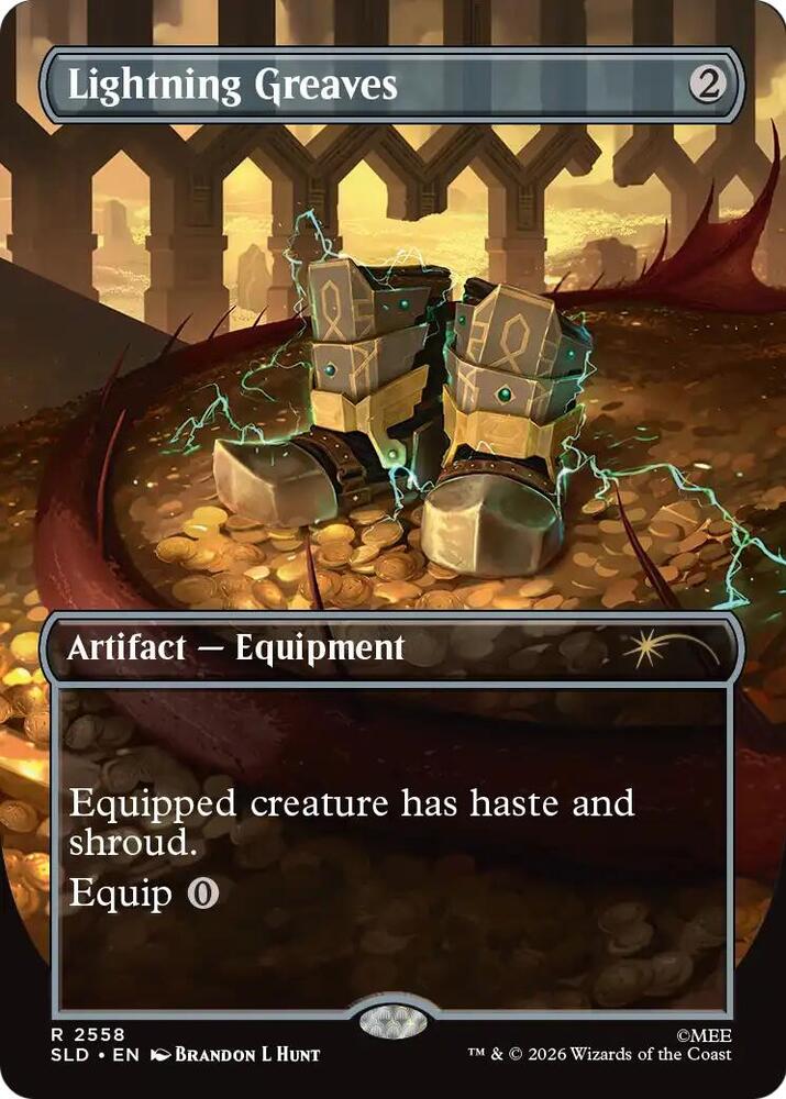Lightning Greaves #2558 Secret Lair Drop Series