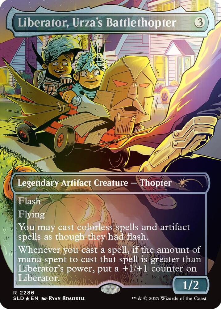 Liberator, Urza's Battlethopter #2286 FOIL Secret Lair Drop Series