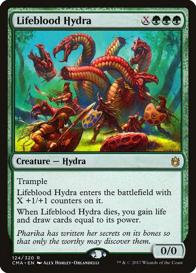 Lifeblood Hydra #124 Commander Anthology