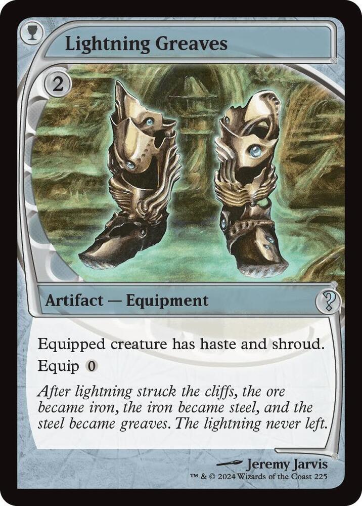 Lightning Greaves (Future Sight) #225 Mystery Booster 2