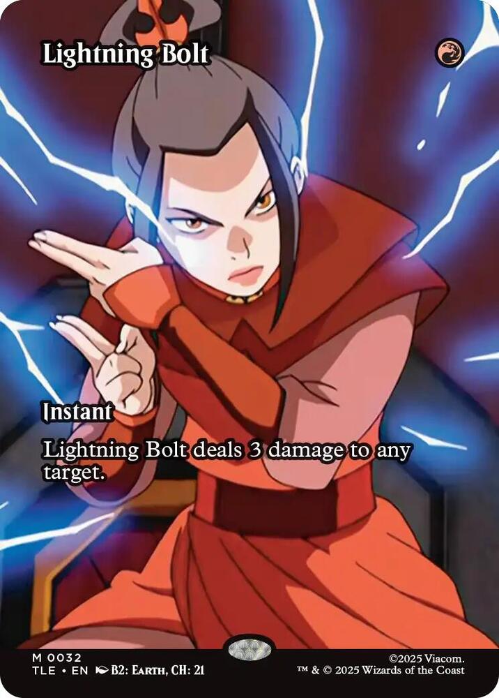 Lightning Bolt (Borderless) #32 Avatar: The Last Airbender: Eternal-Legal
