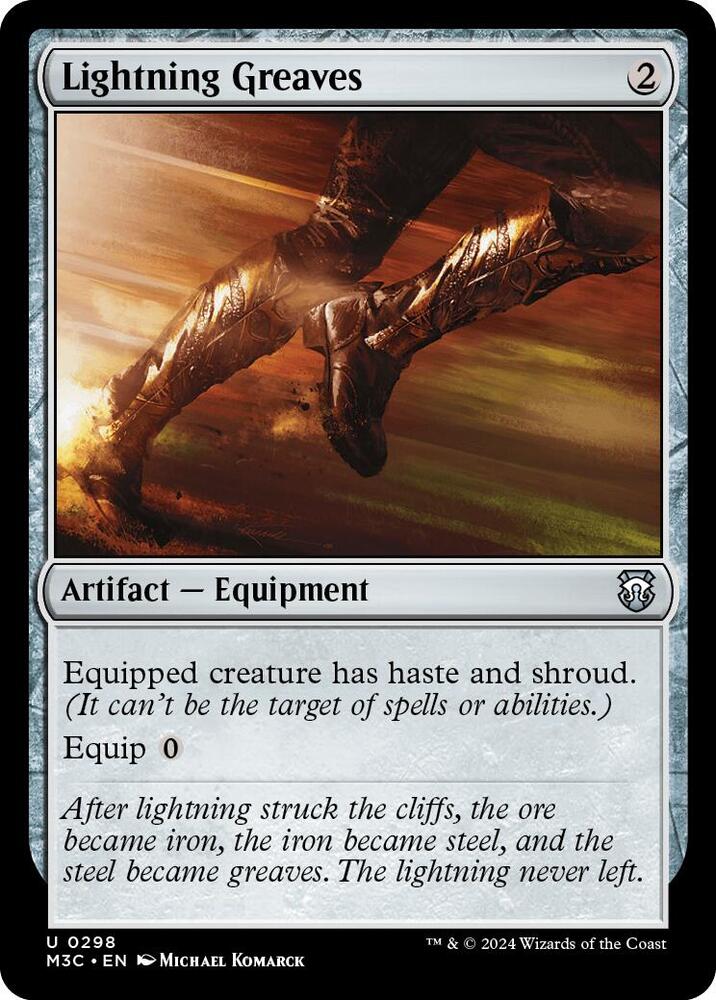 Lightning Greaves #298 Commander: Modern Horizons 3