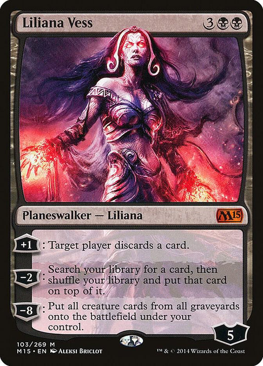 Liliana Vess #103 Magic 2015