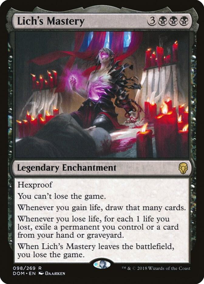 Lich's Mastery #98 Dominaria