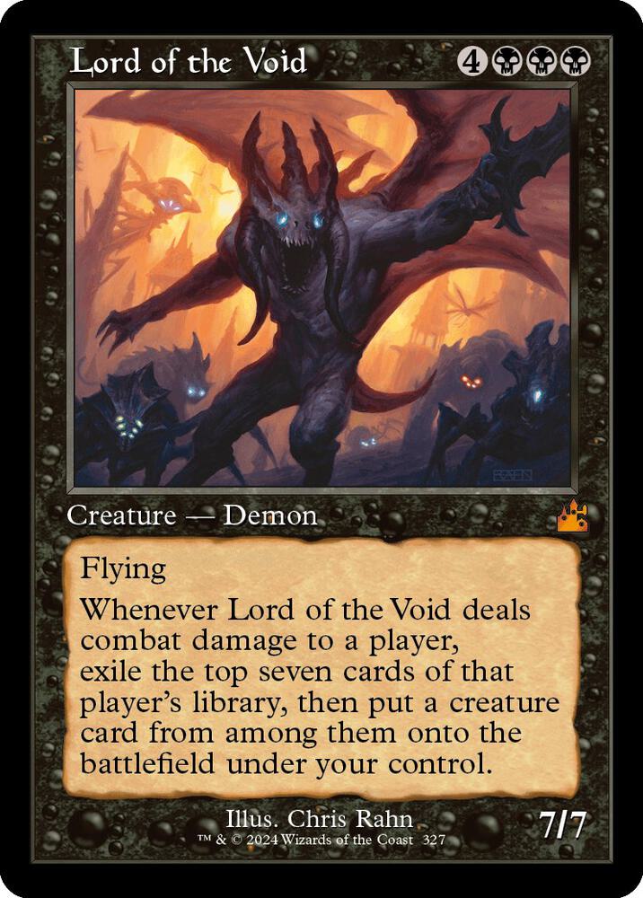 Lord of the Void #327 (Retro Frame) Ravnica Remastered