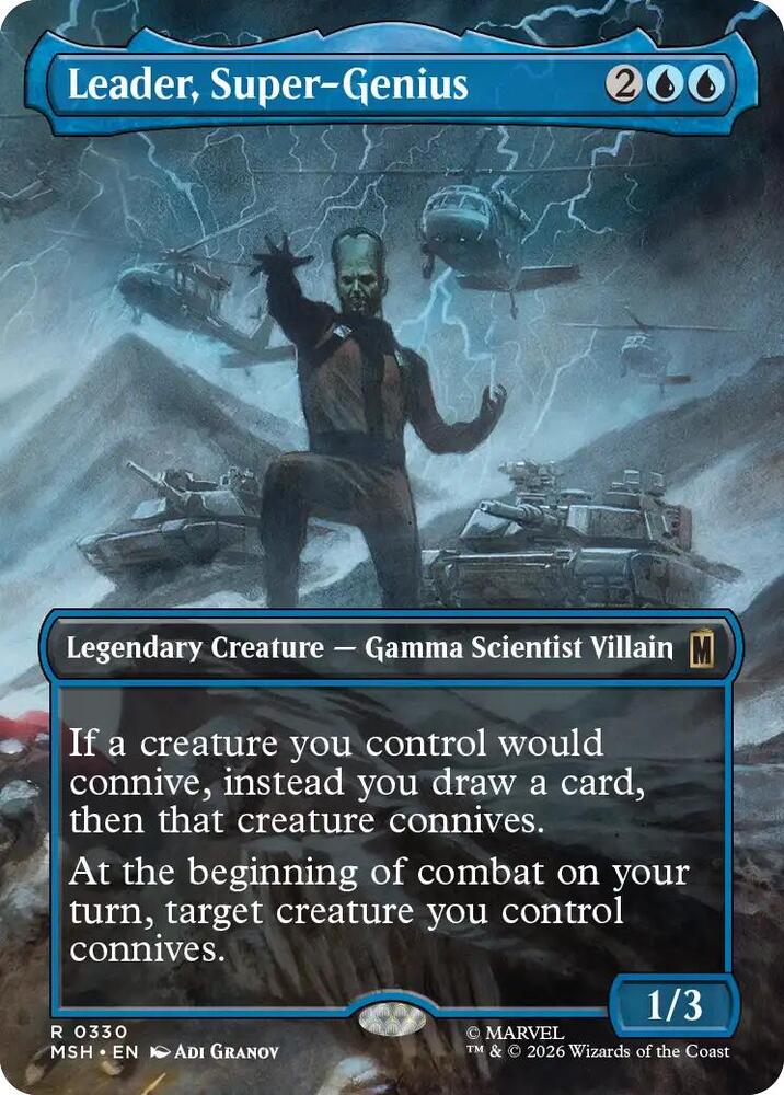 Leader, Super-Genius (Borderless) #330 Marvel Super Heroes