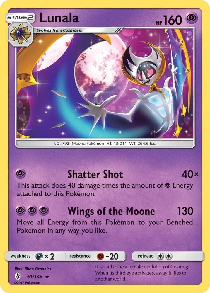Lunala #61 SM- Guardians Rising