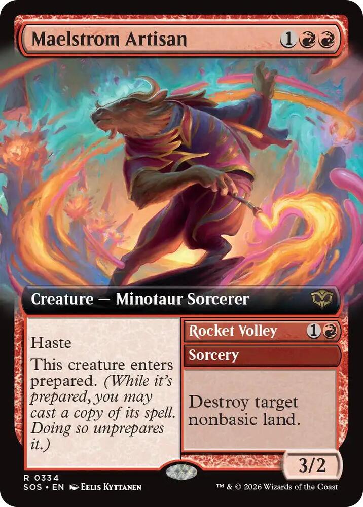Maelstrom Artisan (Extended Art) #334 Secrets of Strixhaven