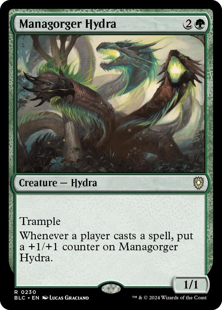 Managorger Hydra #230 Commander: Bloomburrow