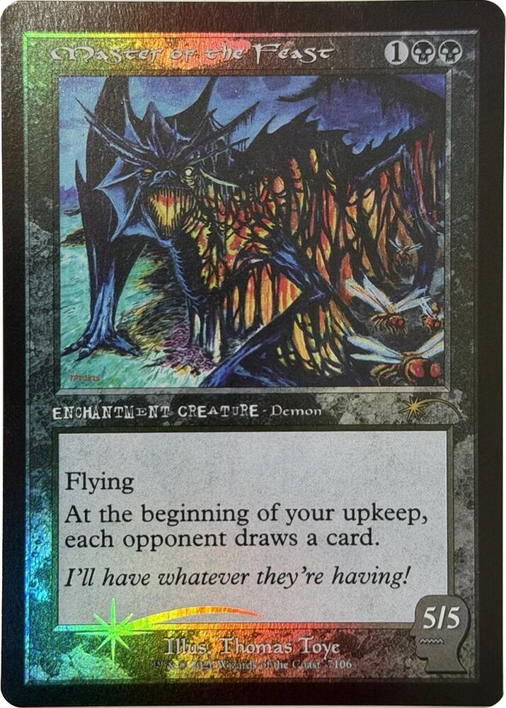 Master of the Feast #7106 FOIL Secret Lair Drop Series