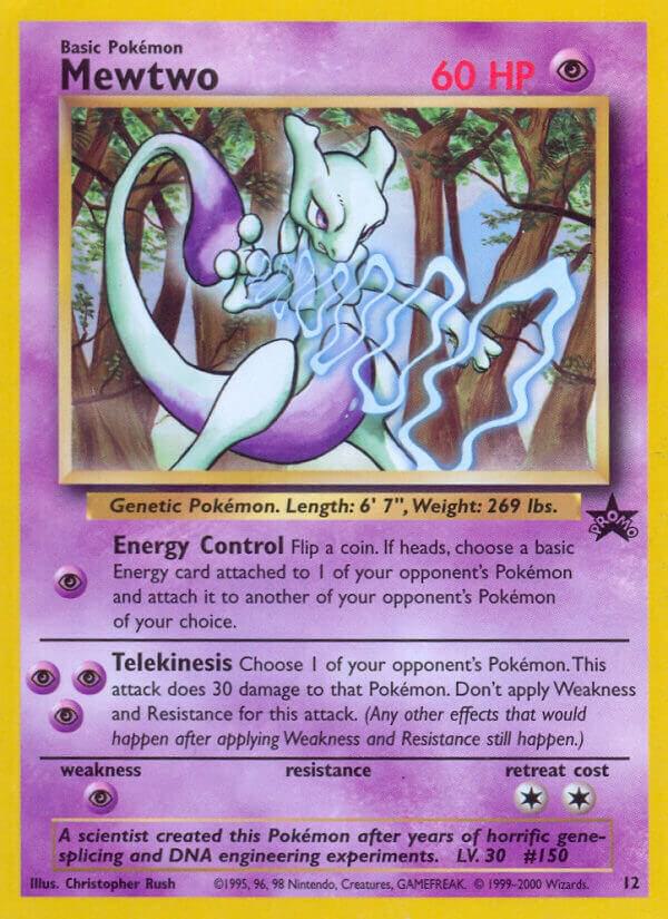 Mewtwo #12 WoTC Promo