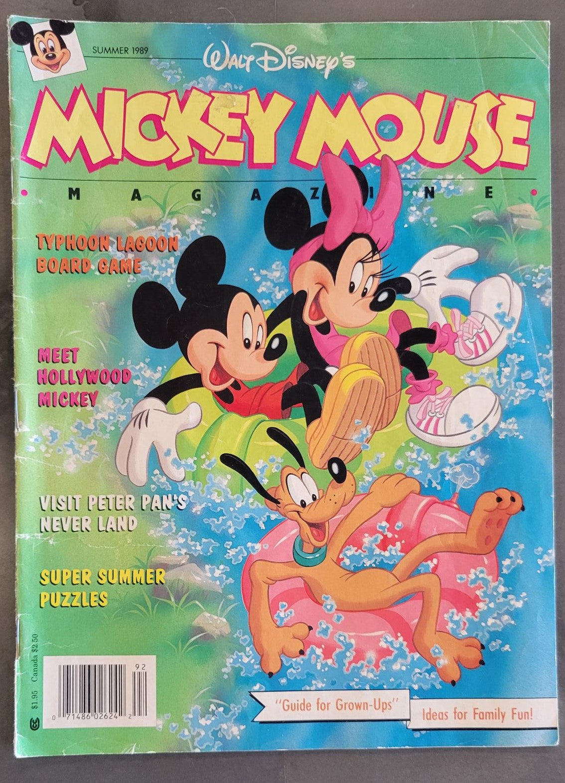 Mickey Mouse Magazine Summer 1989