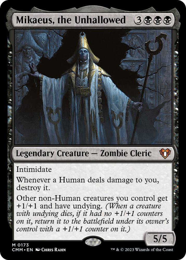 Mikaeus, the Unhallowed #173 Commander Masters