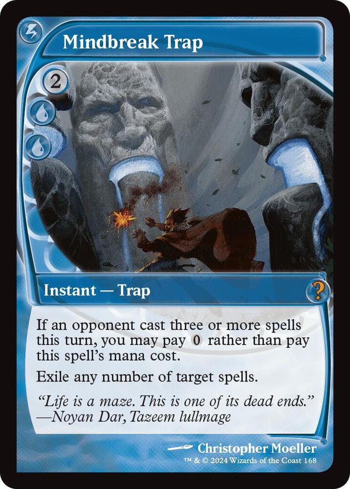 Mindbreak Trap (Future Sight) #168 Mystery Booster 2