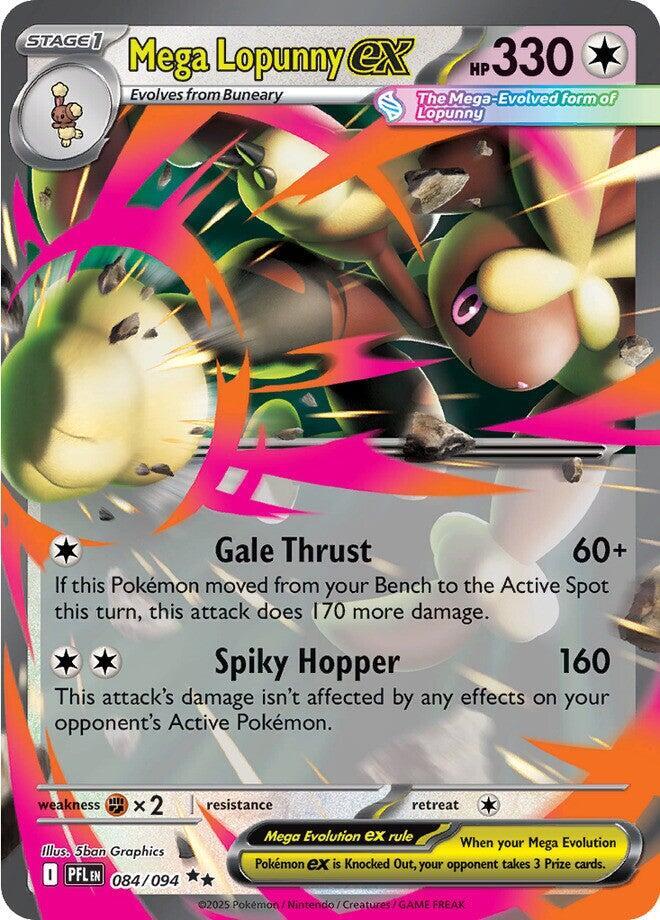 Mega Lopunny EX #84 ME02: Phantasmal Flames
