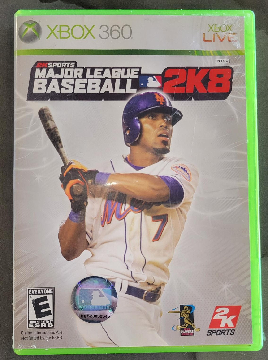 Xbox 360 Major League Baseball 2K8 (Complete)