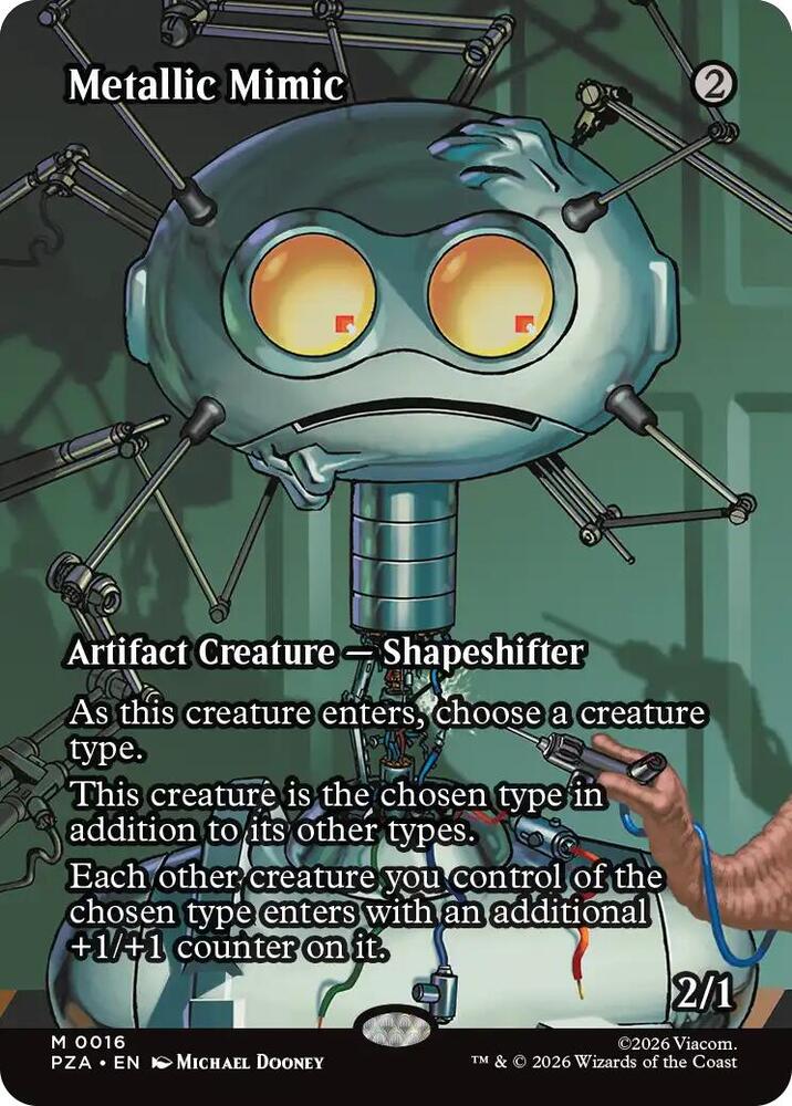 Metallic Mimic (Borderless) #16 Teenage Mutant Ninja Turtles Source Material