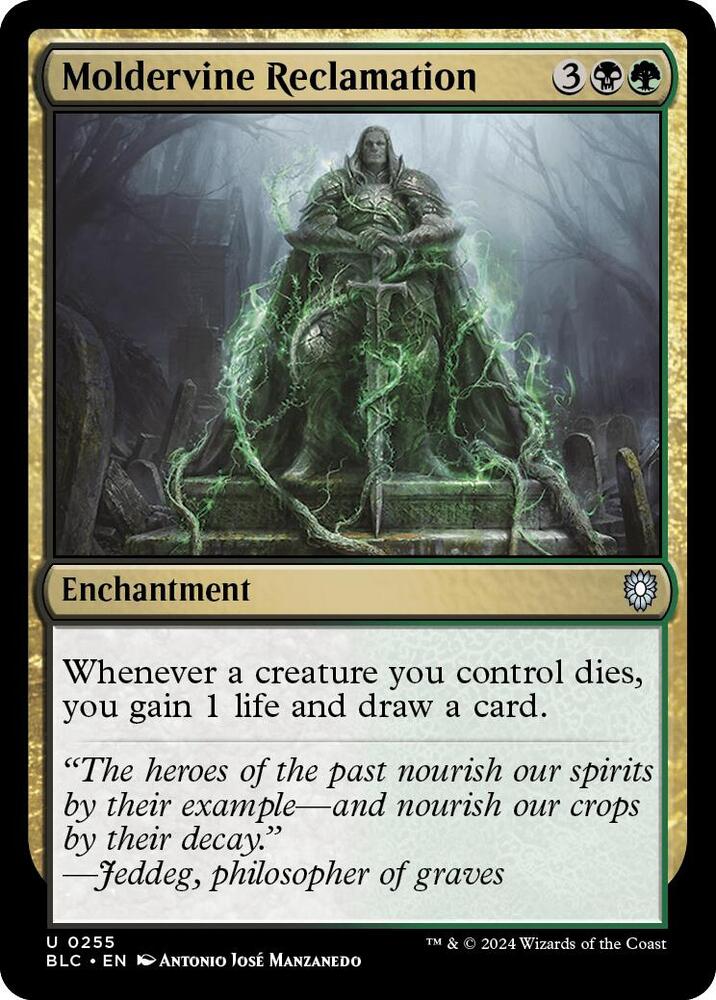 Moldervine Reclamation #255 Commander: Bloomburrow