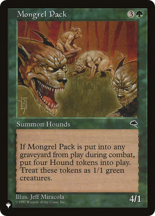 Mongrel Pack - The List Reprints