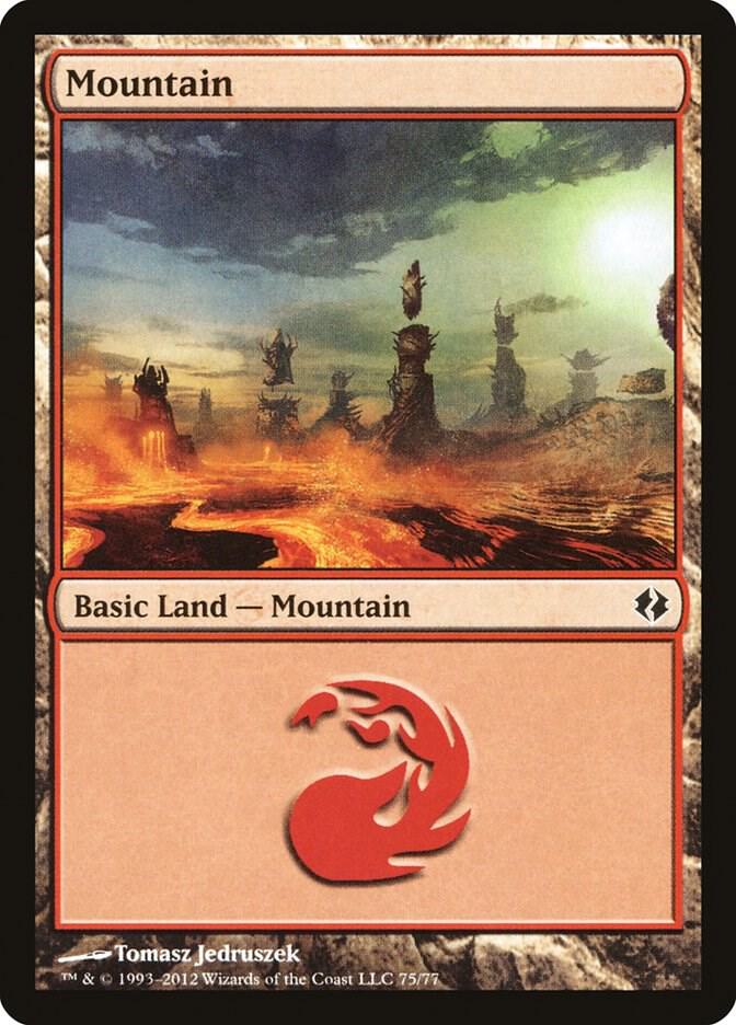 Mountain #75 Duel Decks: Venser vs. Koth