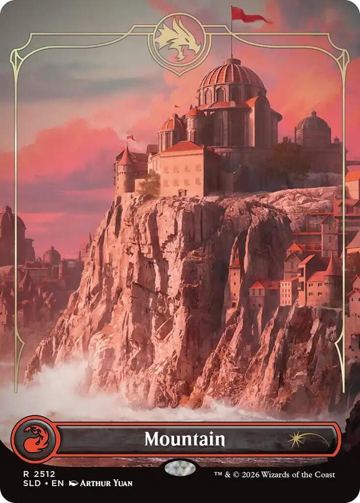 Mountain #2512 FOIL Secret Lair Drop Series