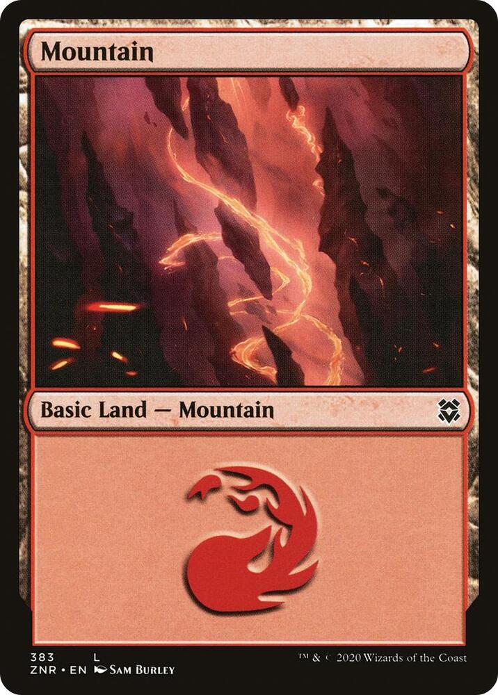 Mountain #358 FOIL Zendikar Rising