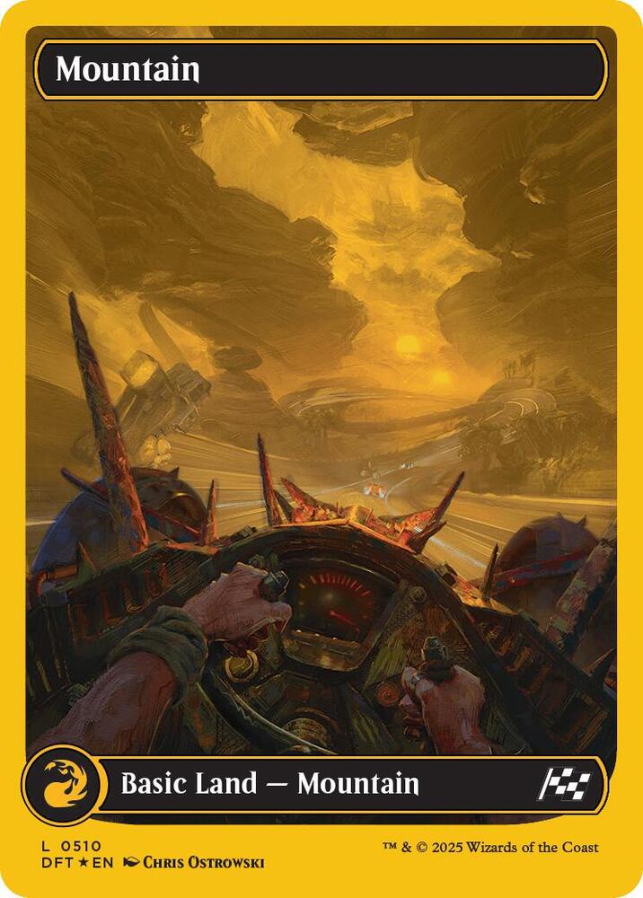 Mountain (First-Place Foil) #510 Aetherdrift