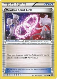 Mewtwo Spirit Link #144 REVERSE HOLOFOIL XY - BREAKthrough