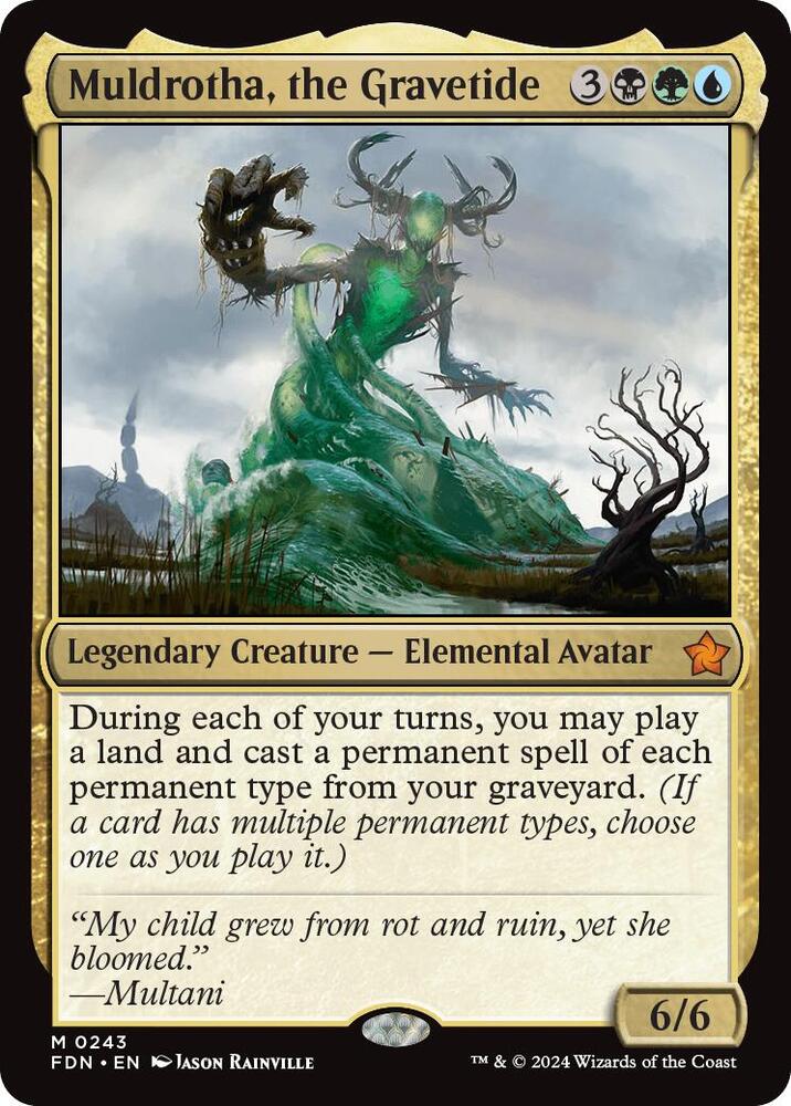 Muldrotha, the Gravetide #243 Foundations