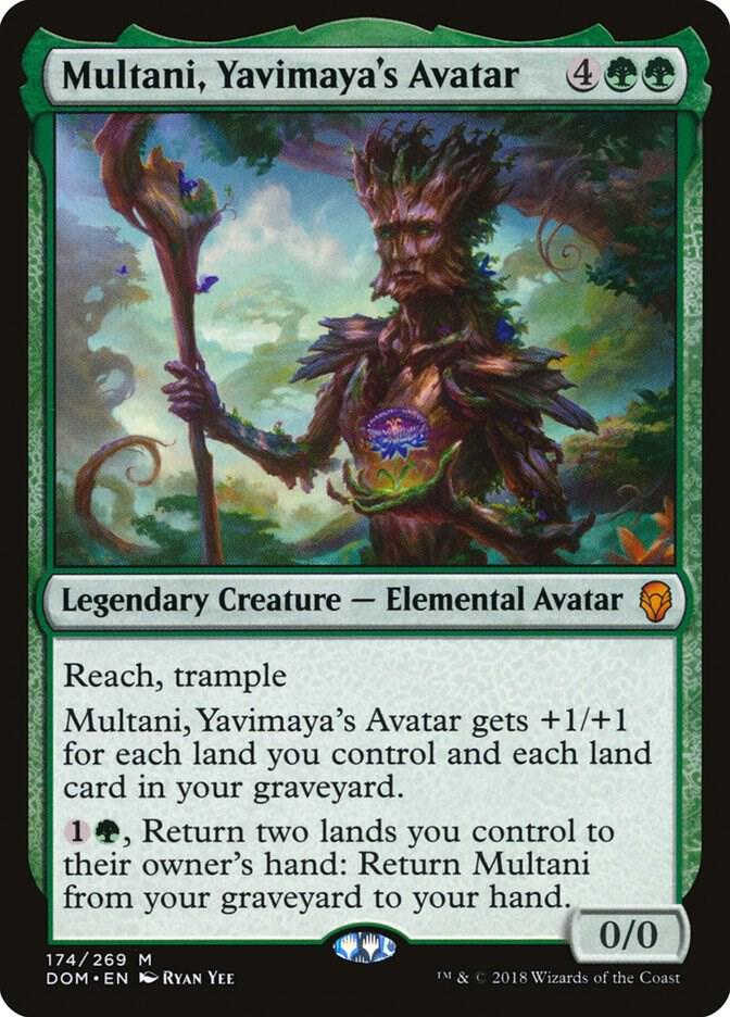 Multani, Yavimaya's Avatar #174 Dominaria