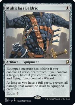 Multiclass Baldric #684 Commander Legends: Battle for Baldur's Gate