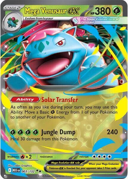 Mega Venusaur EX #3 ME01: Mega Evolution