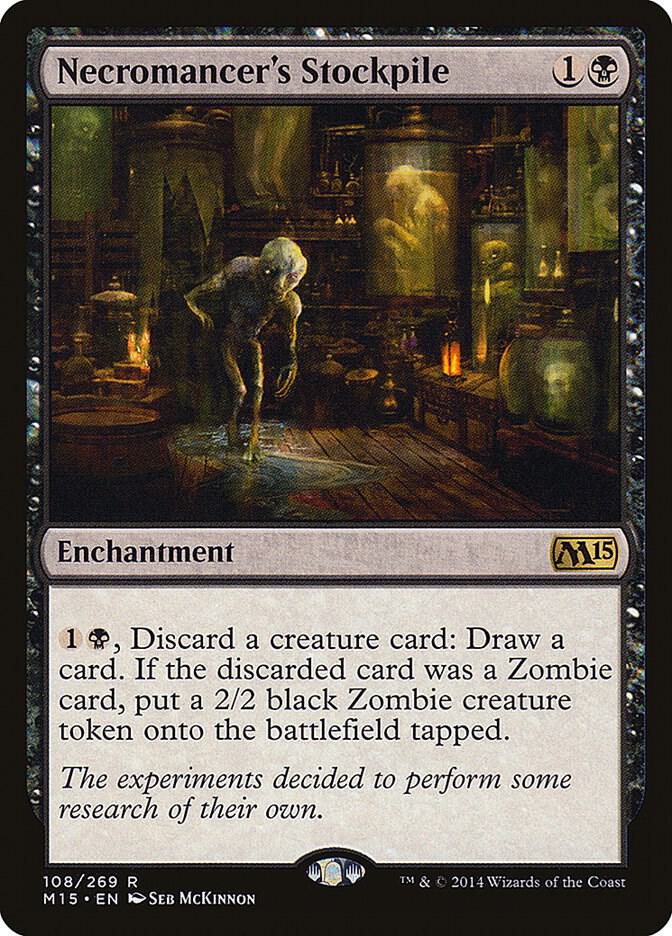 Necromancer's Stockpile #108 FOIL Magic 2015