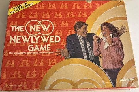 The New Newlywed Game Board Game (1986) (Missing 2 pencils and sharpener)