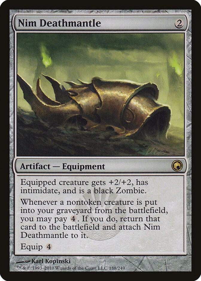 Nim Deathmantle #188 Scars of Mirrodin