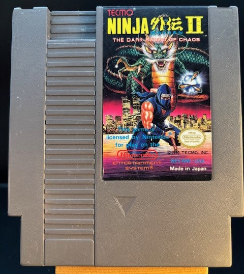 NES Ninja Gaiden II The Dark Sword of Chaos