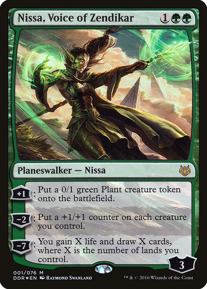 Nissa, Voice of Zendikar #1 FOIL Duel Decks: Nissa vs Ob Nixilis