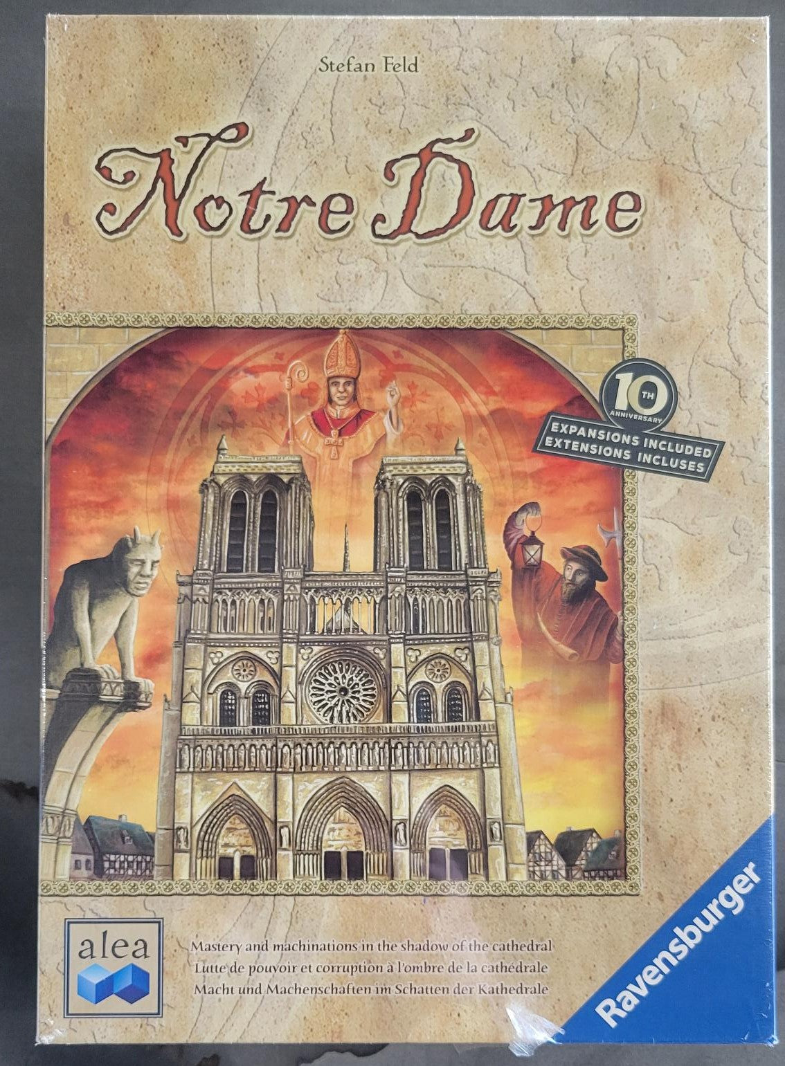 Notre Dame Board Game (2017) NEW/SEALED