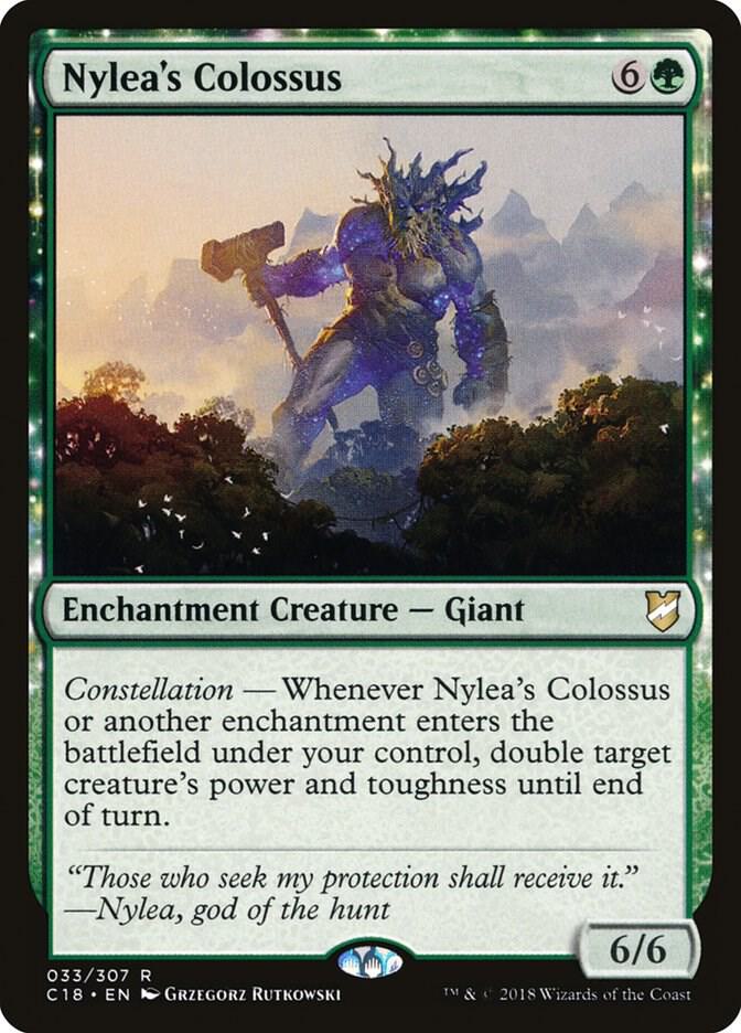 Nylea's Colossus #33 Commander 2018