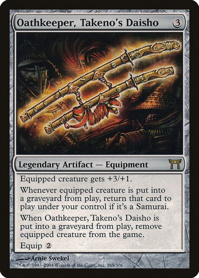 Oathkeeper, Takeno's Daisho #265 Champions of Kamigawa