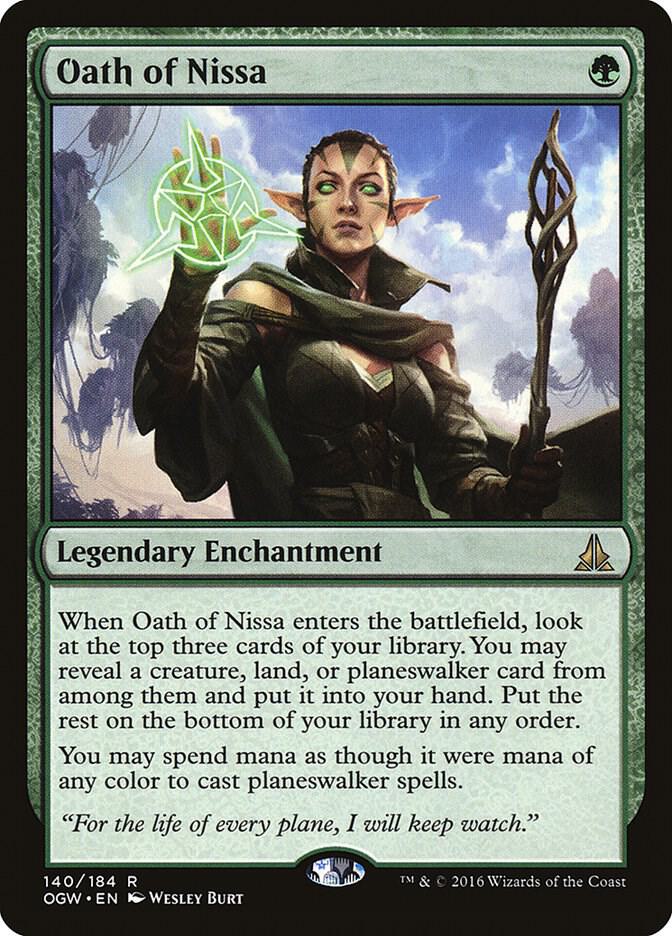 Oath of Nissa #140 Oath of the Gatewatch