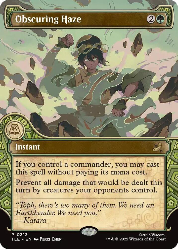 Obscuring Haze (Showcase) #313 Avatar: The Last Airbender: Eternal Legal