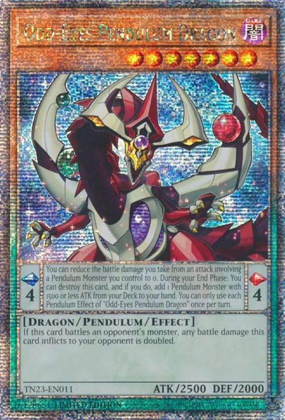 Odd-Eyes Pendulum Dragon (Quarter Century Secret Rare) #TN23-EN011 25th Anniversary Tin: Dueling Heroes