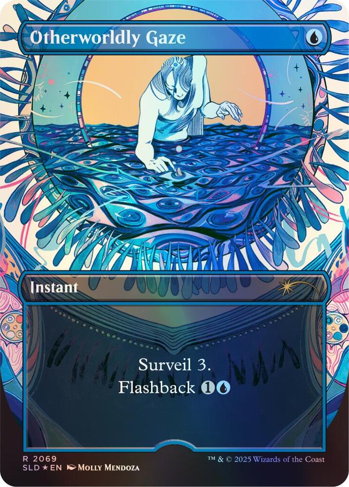 Otherwordly Gaze #2069 RAINBOW FOIL Secret Lair Drop Series