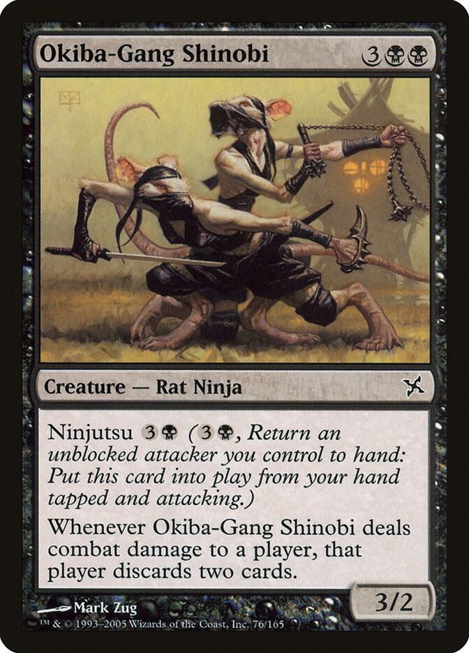 Okiba-Gang Shinobi #76 Betrayers of Kamigawa