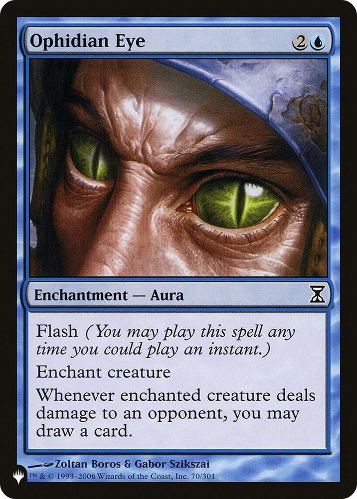 Ophidian Eye #70 The List Reprints