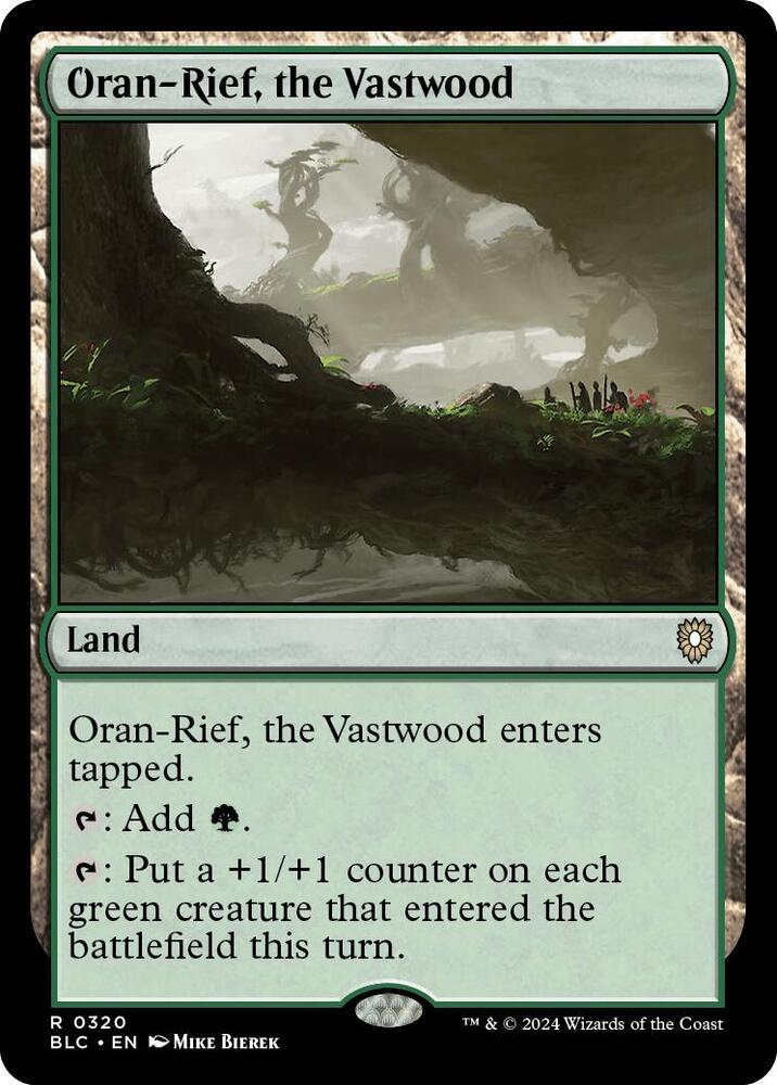 Oran-Rief, the Vastwood #320 Commander: Bloomburrow