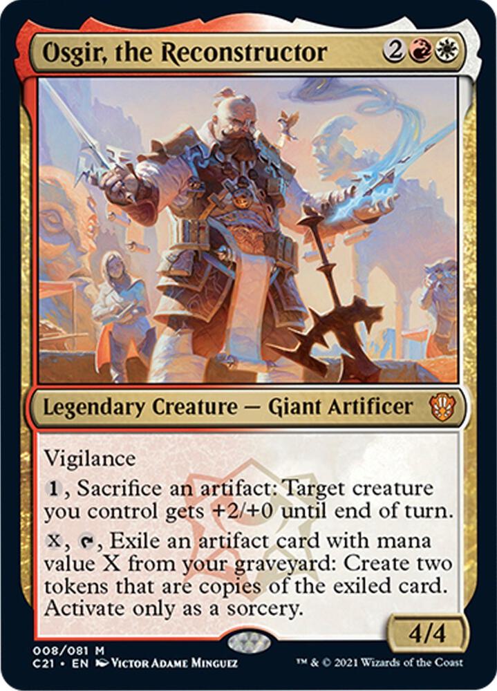 Osgir, the Reconstructor #8 FOIL Commander 2021